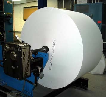 News printing paper roll and sheet
